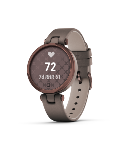 Garmin Lily Classic Edition - Dark Bronze Bezel & Paloma Italian Leather