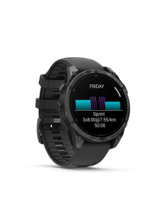 Garmin fenix 8 47mm,AMOLED,Glass/SS,SlateGray Steel/Black,BlkBnd,WW