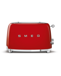 Smeg Red Retro Style 2 Slice Toaster - TSF01RDSA