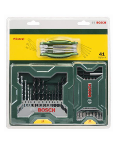 Bosch 15pc Mixed Drill Bit set with Folding Hex Tool