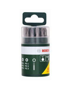 Bosch 10pc Screwdriver set PH, PZ, Slotted