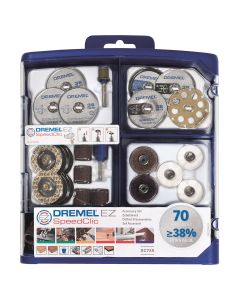 Dremel EZ Speedclic 70 Piece Multipurpose Accessory Set