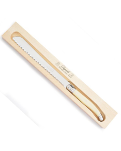 André Verdier Bread Knife - Ivory (wooden box)