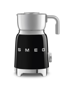 Smeg Black Retro Style Milk Frother - MFF01BLEU