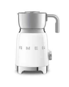 Smeg White Retro Style Milk Frother - MFF01WHEU