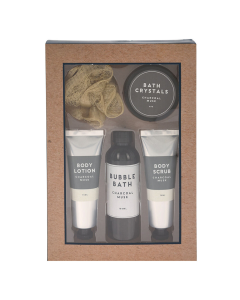 Eco Bath Set - Charcoal musk