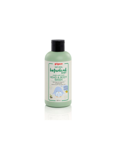 PIGEON NATURAL BOTANICAL BABY HEAD & BODY WASH 200ML 