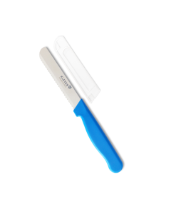 Klever AVA Sandwich Spreader with Serrated Blade 10cm - Blue