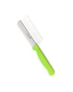 Klever AVA Sandwich Spreader with Serrated Blade 10cm - Lime