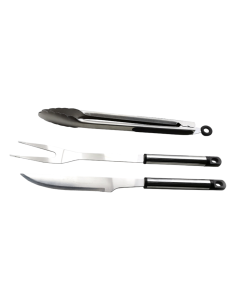 Alva 3pc Stainless Steel BBQ Tool Set