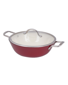 Snappy Chef 30cm Superlight Cast Iron Round Casserole