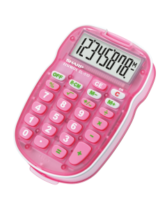 Sharp S10 - Colour Kids Calculator - Pink