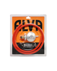 Alva Bullnose Regulator & Hose Blister Pack