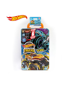 HOT WHEELS METAL MONSTER TRUCK STORAGE CASE