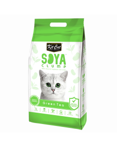 Kit Cat Soya Clump Cat Litter - Green Tea 7L