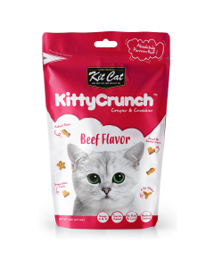 Kit Cat Kitty Crunch Beef Flavour 60g Single Pack