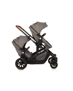 The EliteX2 2in1 Twin Travel System  Lunar Grey MODEL