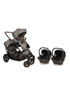 The EliteX2 4in1 Twin Travel System Lunar Grey MODEL