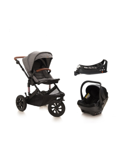 Noola Sprint 4in1 Travel System with ISOFIX Lunar Grey
