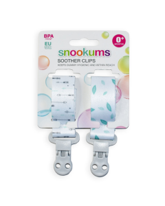 Snookums Soother Clip - Girl 