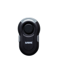 SABRE Personal Alarm with LED Light - Black 