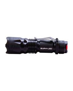 Supa-LED Bobcat 3w LED Tactical Flashlight W/Clip 1xAA