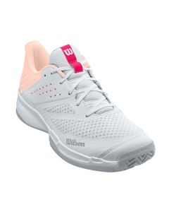 Ladies Kaos Stroke 2.0 White / Scallop Shell / Love Potion Tennis Shoe