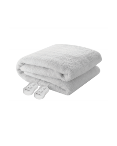 Pure Pleasure Double Fullfit Extra Length Sherpa Fleece Electric Blanket W/  Skirt 137x205